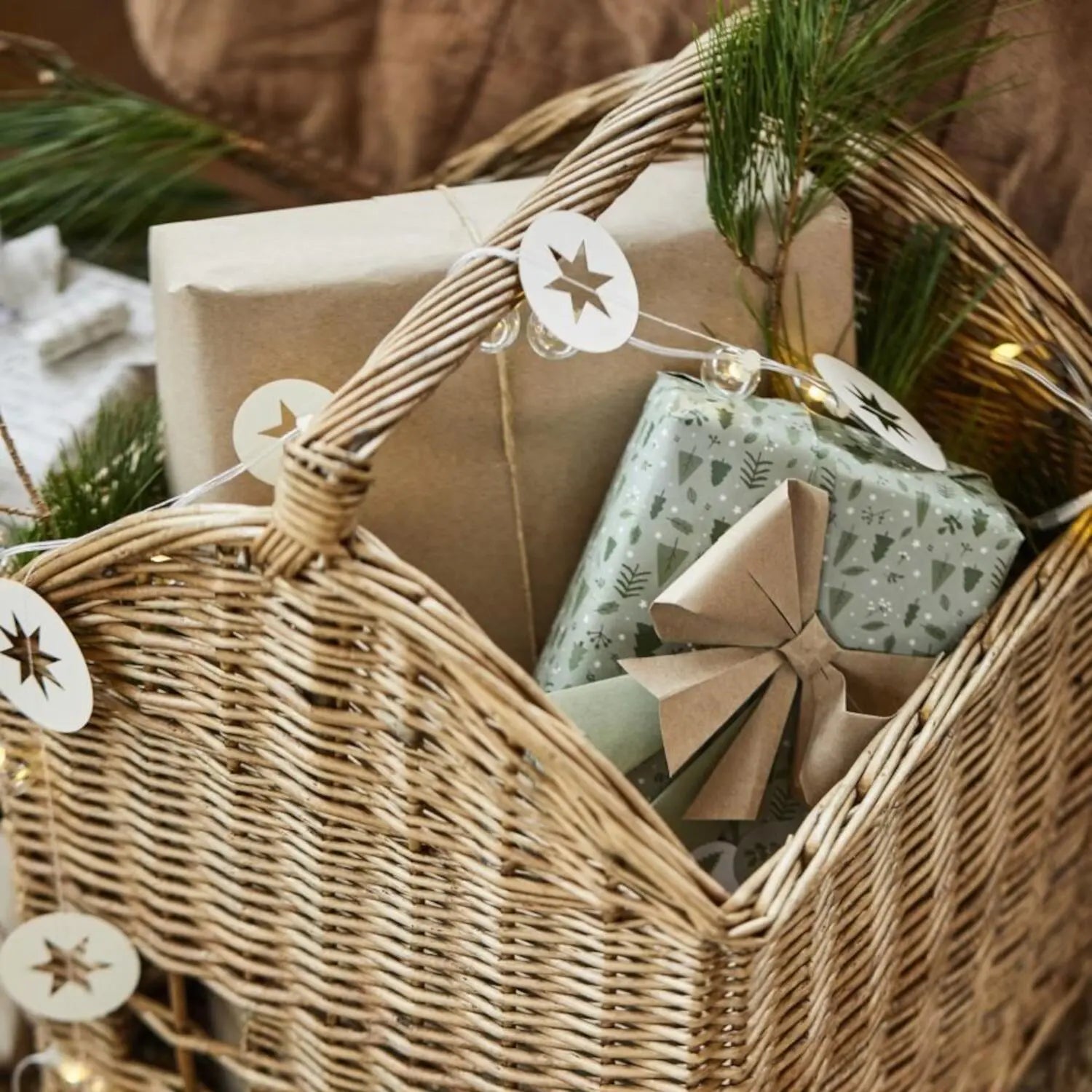 Korbhaus aus Wollweide (Natur) Ib Laursen