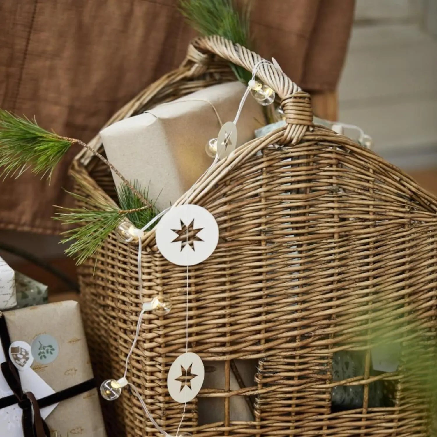 Korbhaus aus Wollweide (Natur) Ib Laursen