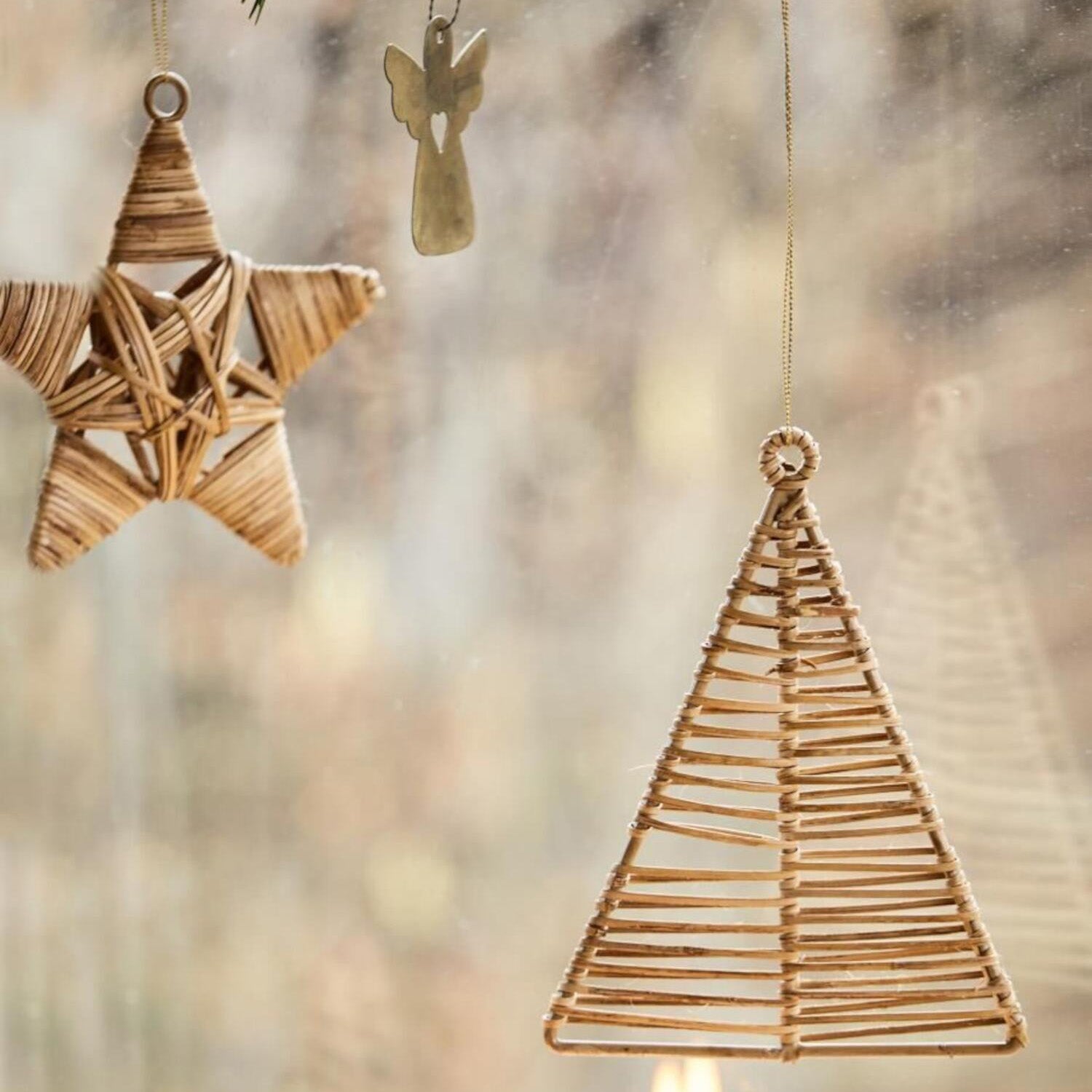 Tannenbaum "Cane" - 13x16,5 cm (Natur)