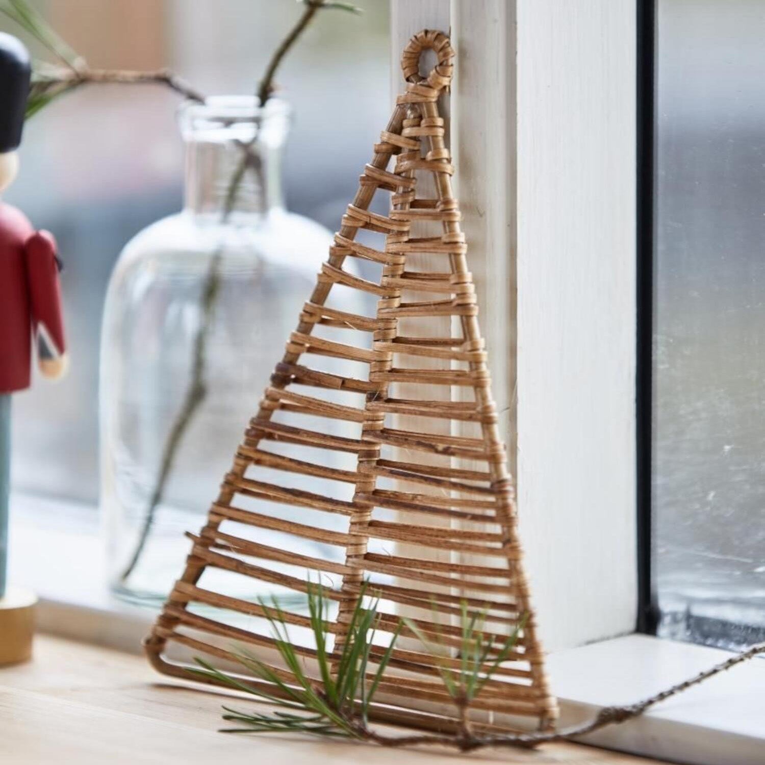 Tannenbaum "Cane" - 13x16,5 cm (Natur)