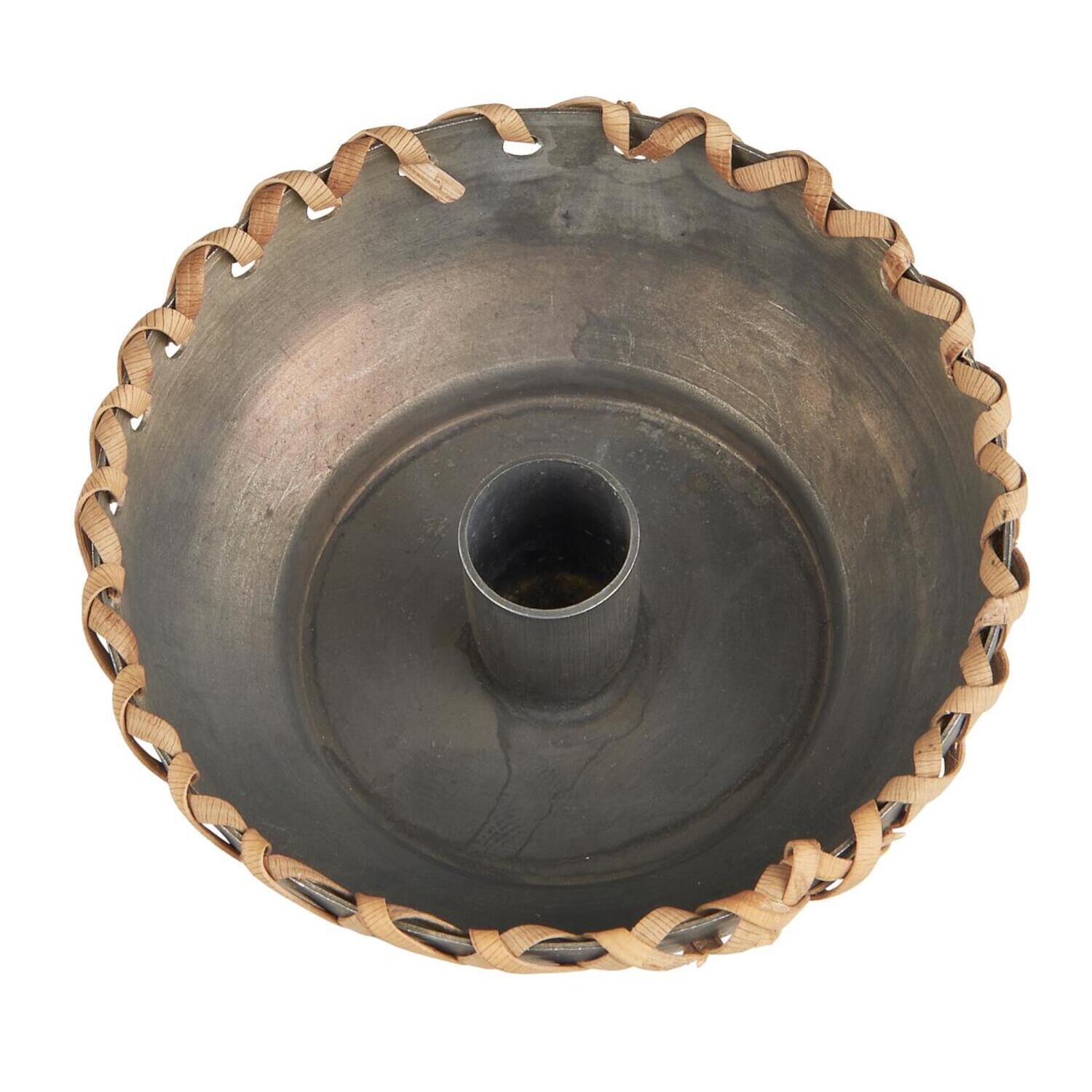 Kerzenhalter - 8x2,8 cm (Metallic) Ib Laursen