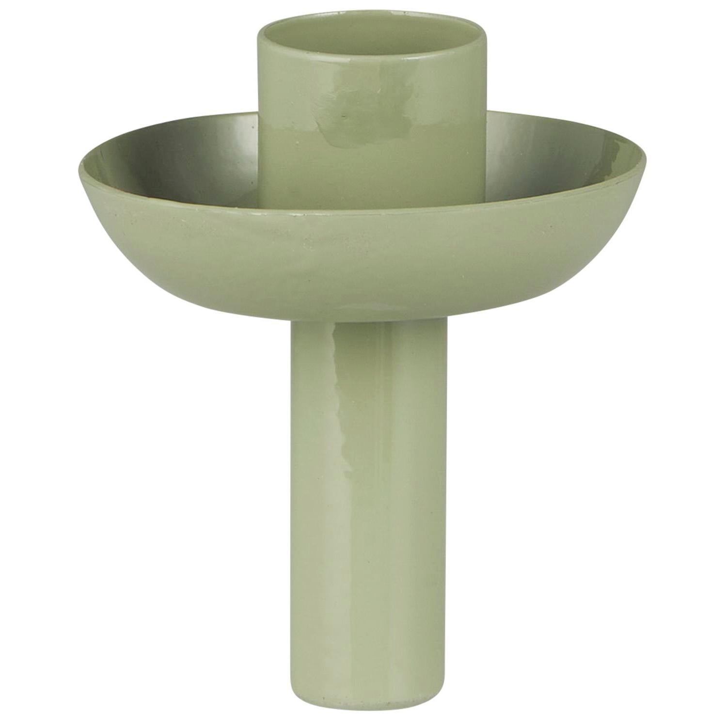 Kerzenhalter "Flaschenstecker (Wasabi)