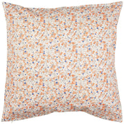 Kissenbezug "Anette" - 50x50 cm (Orange/Blau)