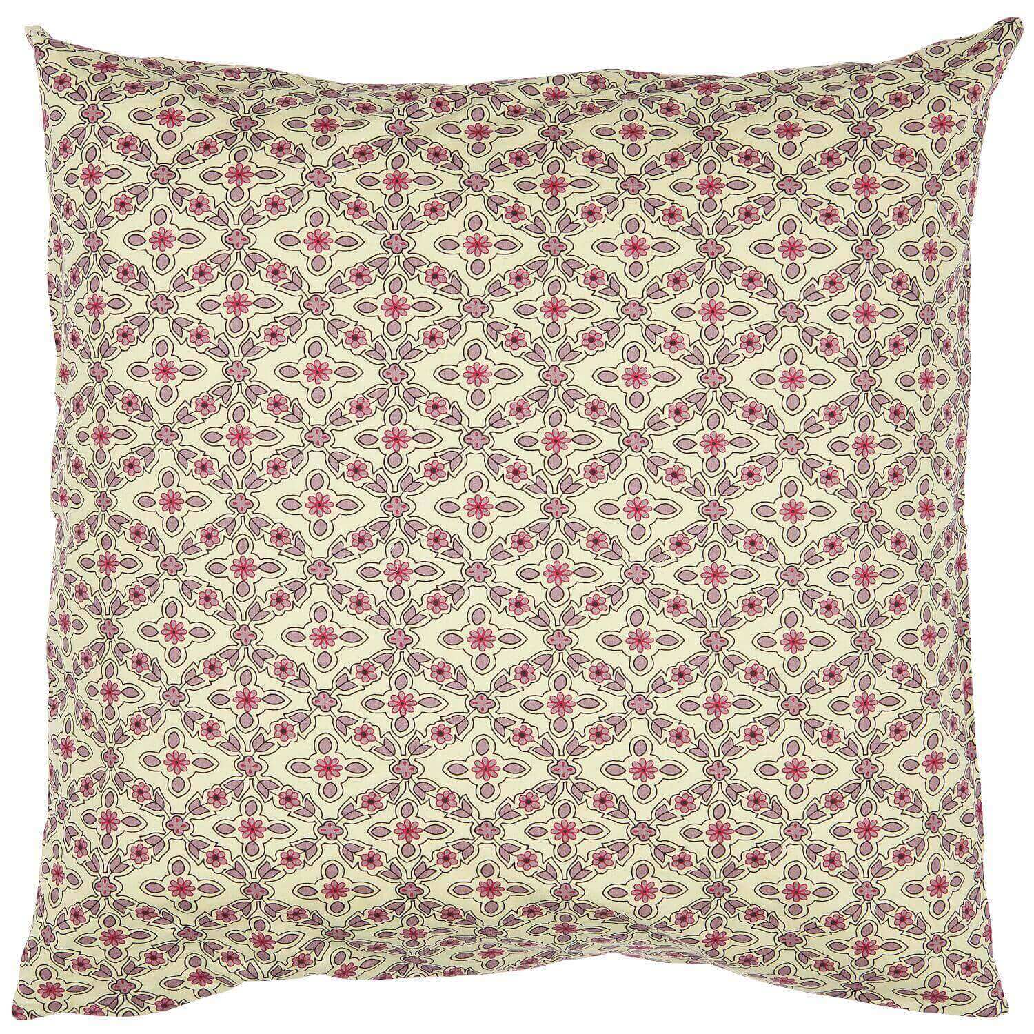 Kissenbezug "Ariana" - 50x50 cm (Rosa/Lila)