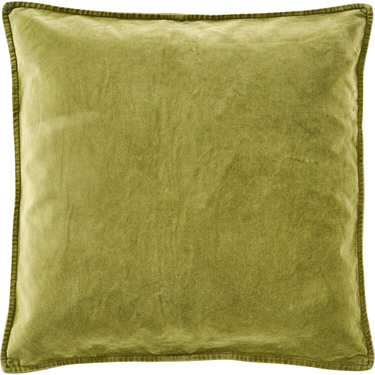 Kissenbezug Velours - 52x52 cm (Herbal Green)