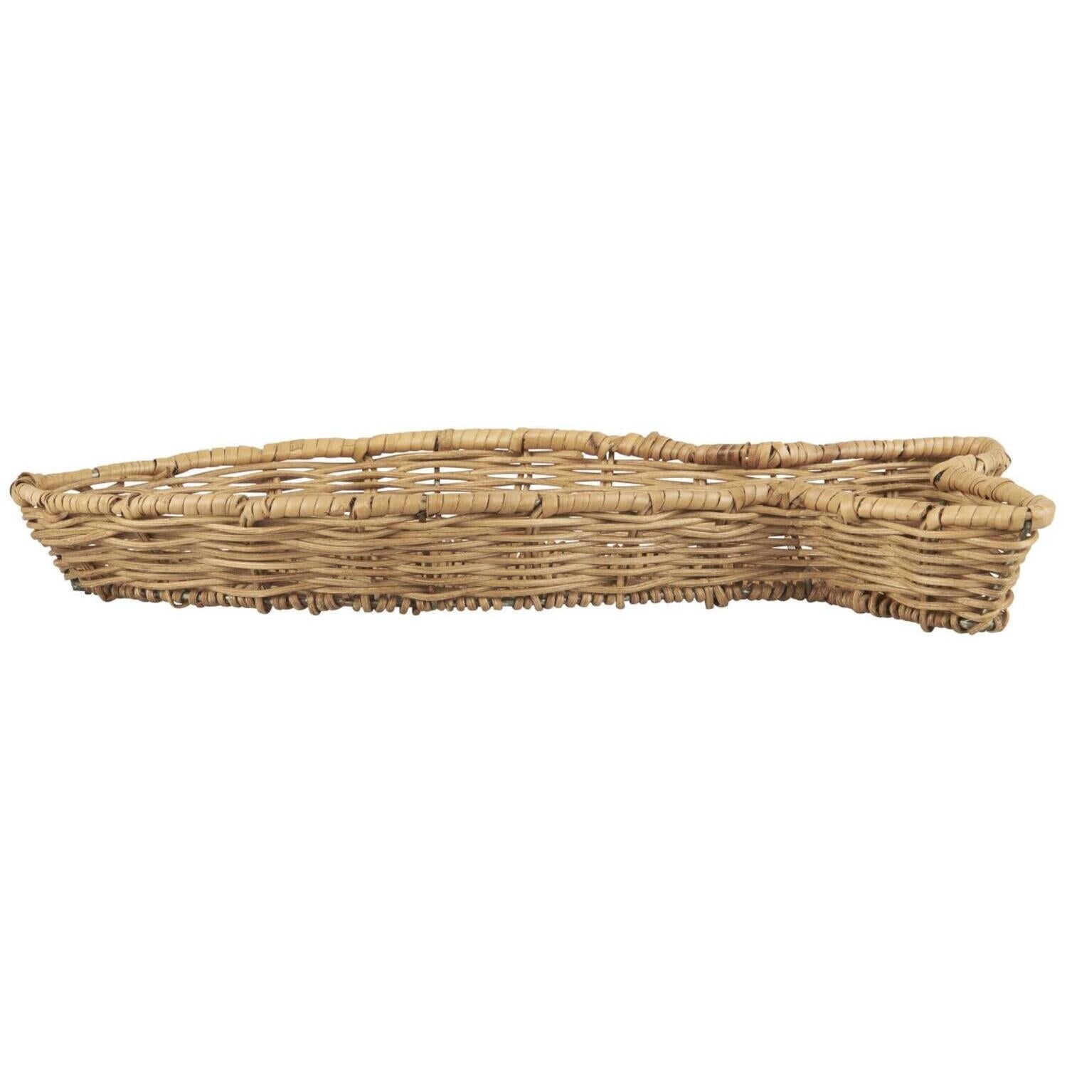 fischförmiger Korb - 40x20x5 cm (Natur) Ib Laursen