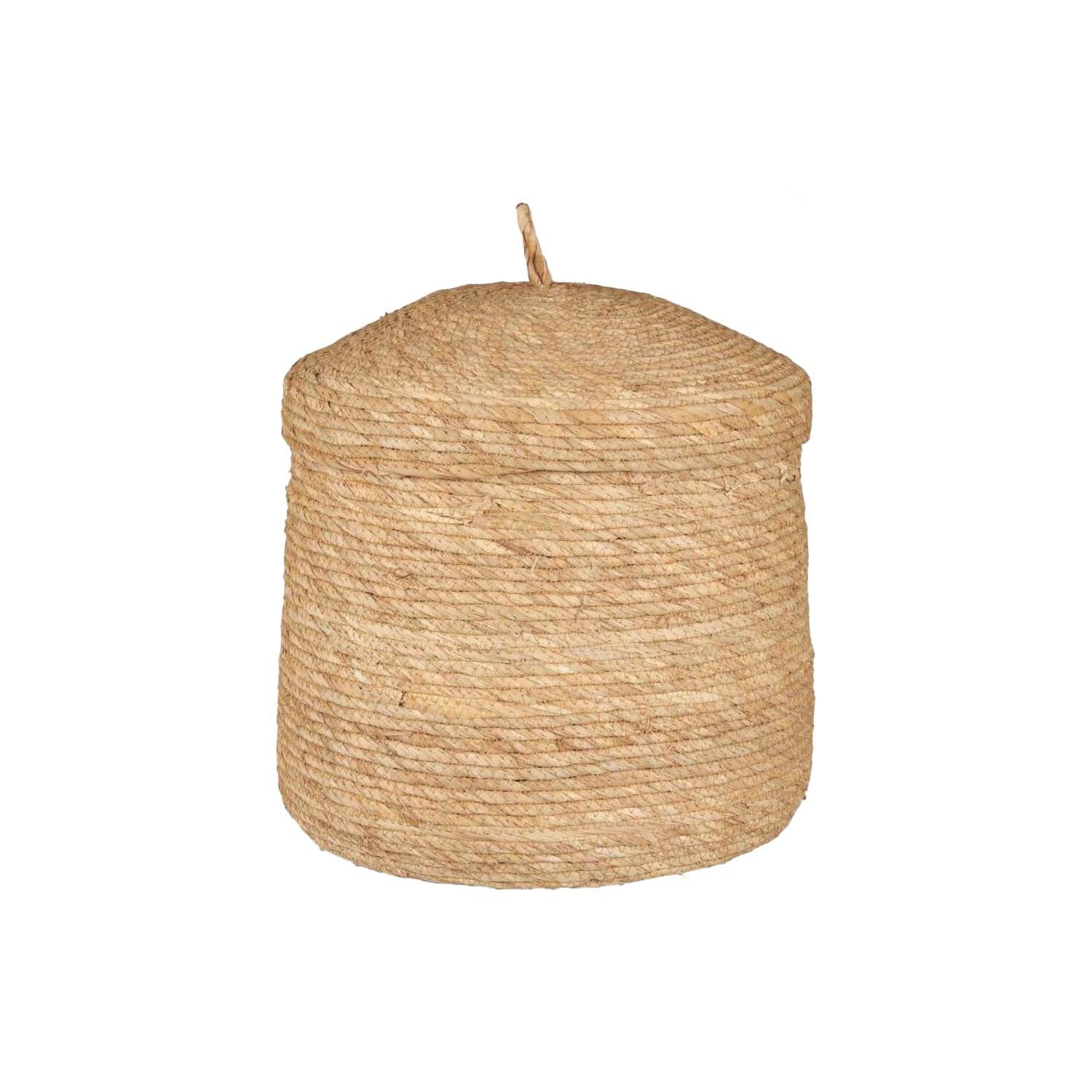 Korb mit Deckel - 35x37 cm (Natur) Ib Laursen