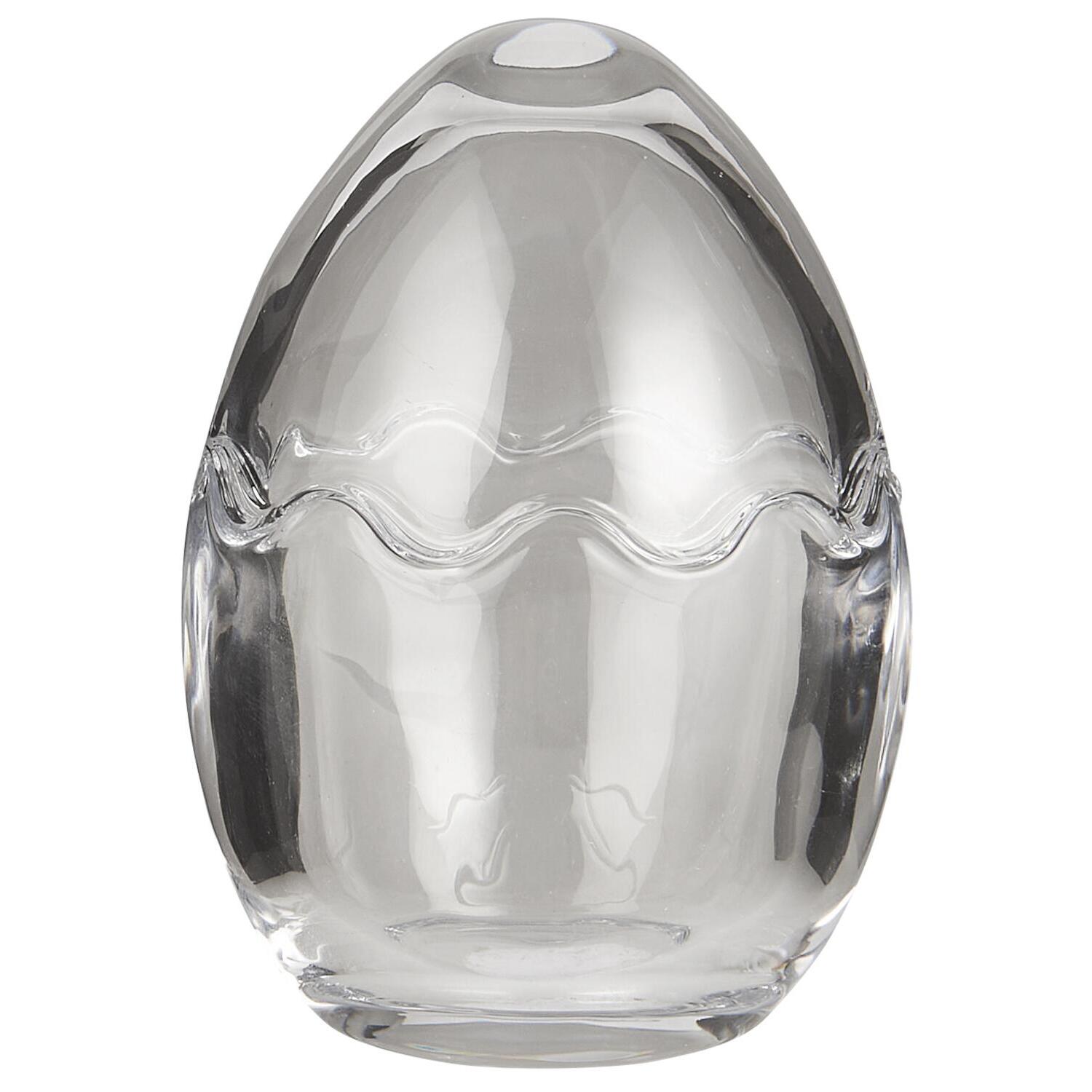 Osterei-Glasdose zweiteilig - ø 7 cm (Klar)