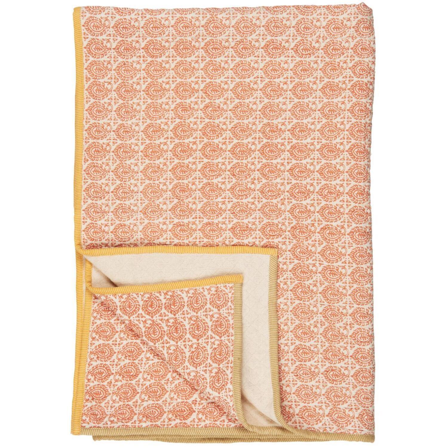 Plaid "Vigga" - 130x170 cm (Kupferorange)