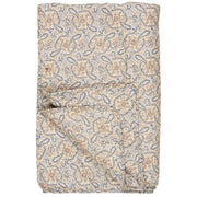 Quilt mit Paisleymuster - 180x130 cm (Blau/Braun)