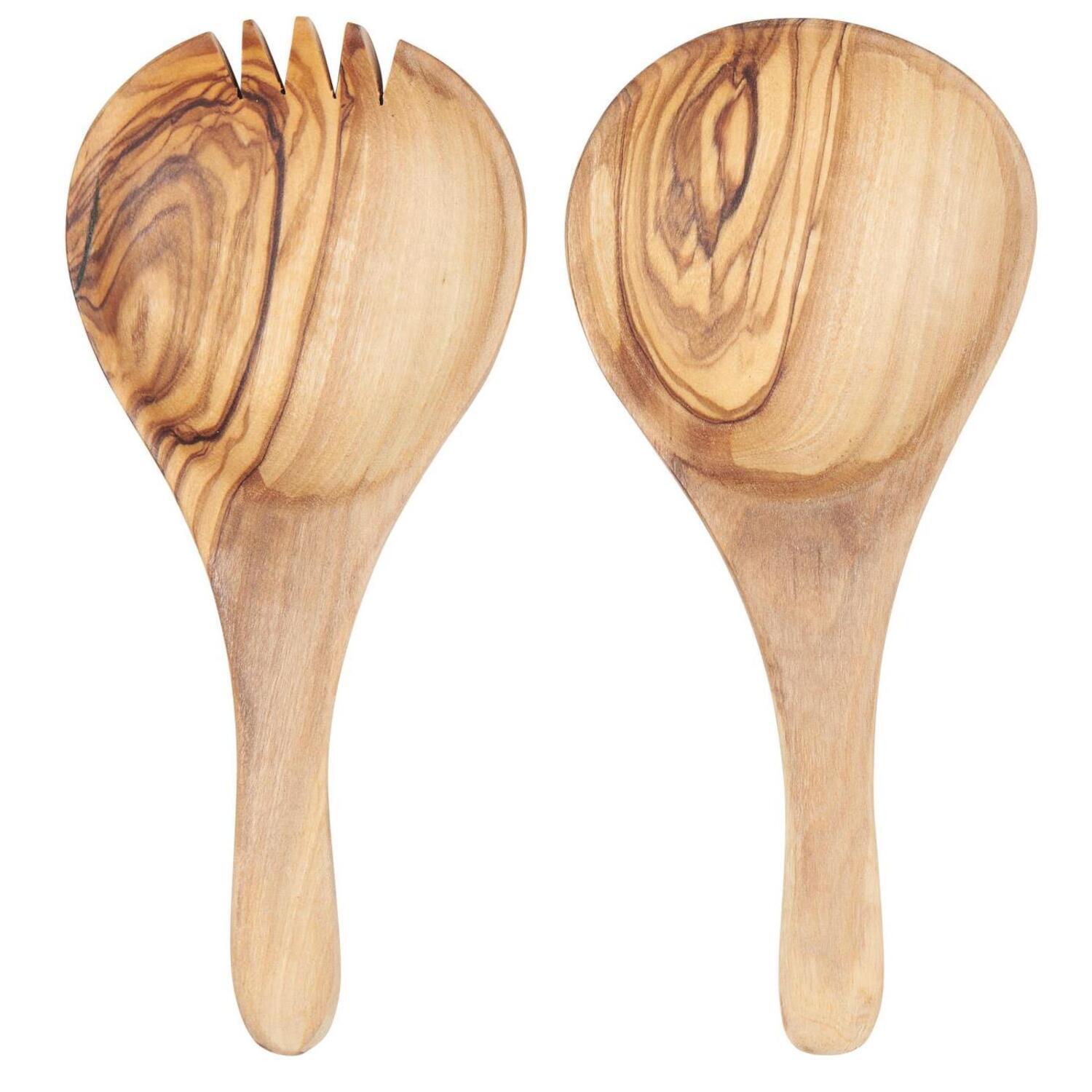 Salatbesteck - 17,5x7,7x1,4 cm (Natur) Ib Laursen