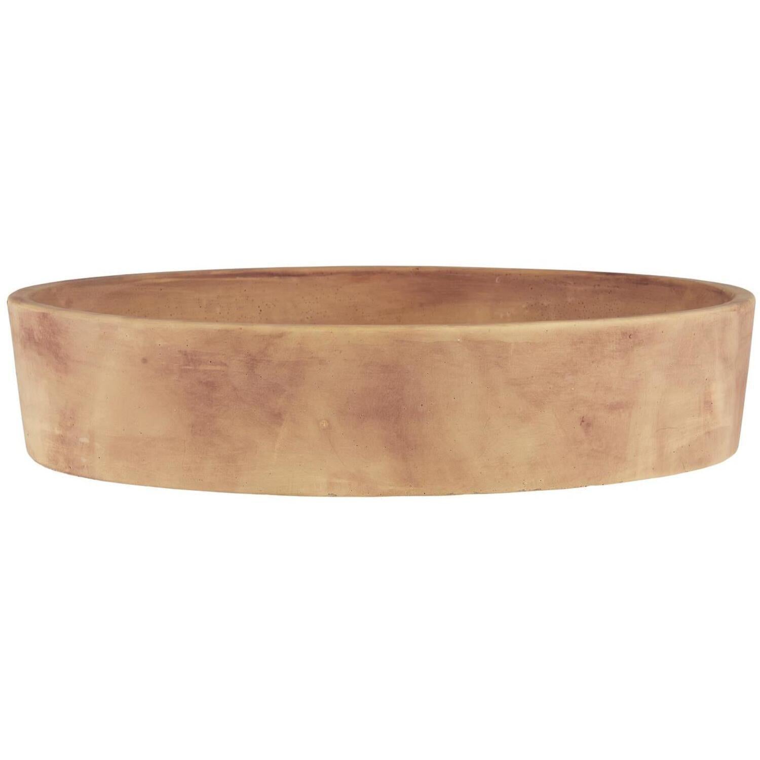 Schale - 29,5x6,5 cm (Braun)