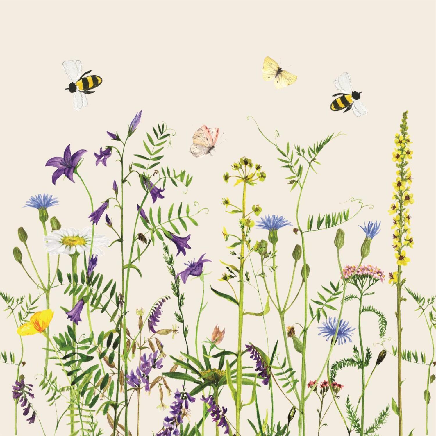 Papierservietten "Summer Field" - 40x40 cm (Bunt)
