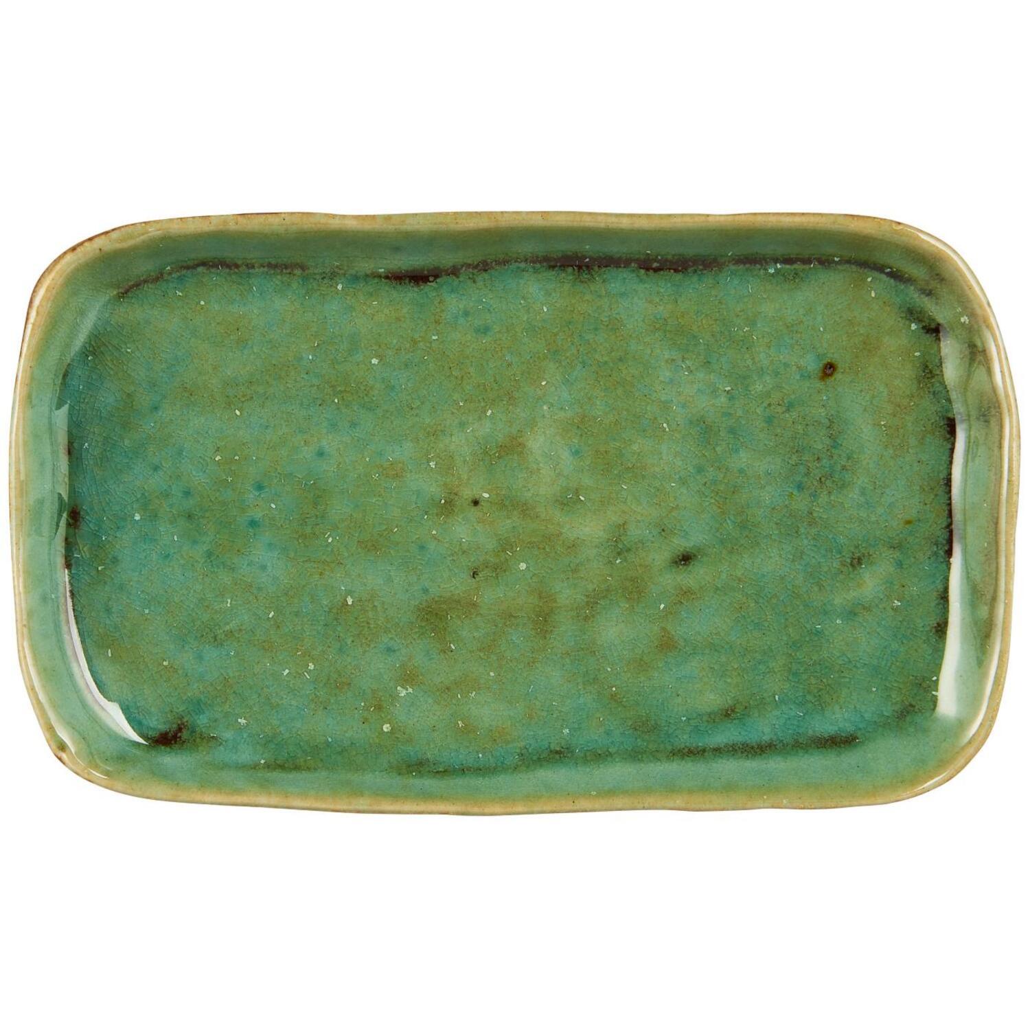 Tablett -  20,3x12,5x2,3 cm (Ocean Green)