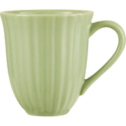 Tasse mit Rillen "Mynte" - 240 ml (Wasabi)