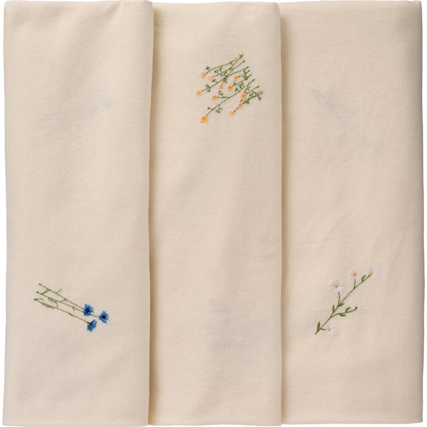 Tischdecke "Flora" - 250x150 cm (Butter Cream)