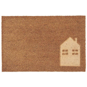 Türmatte "Haus" - 60x40 cm (Natur)