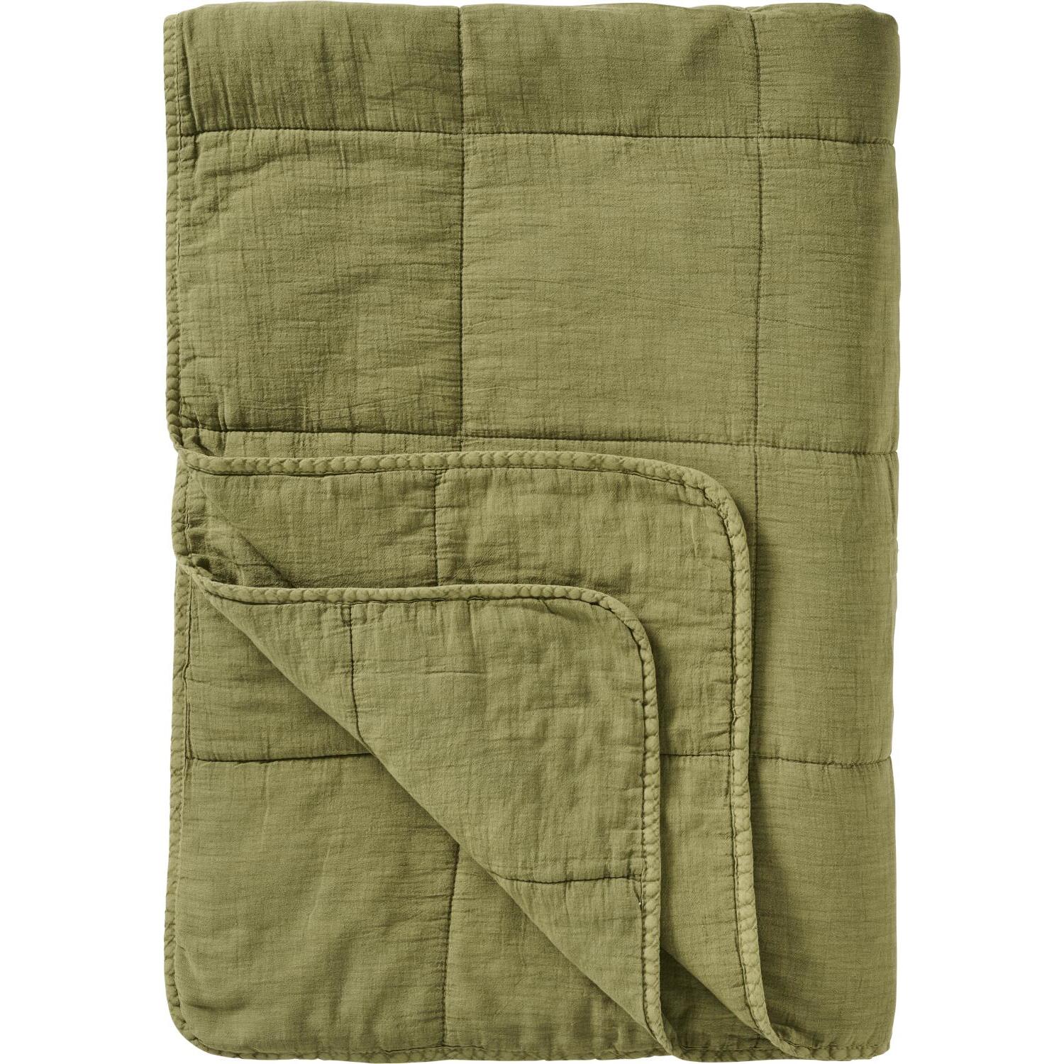 Vintage Quilt - 180x130 cm (Herbal Green)