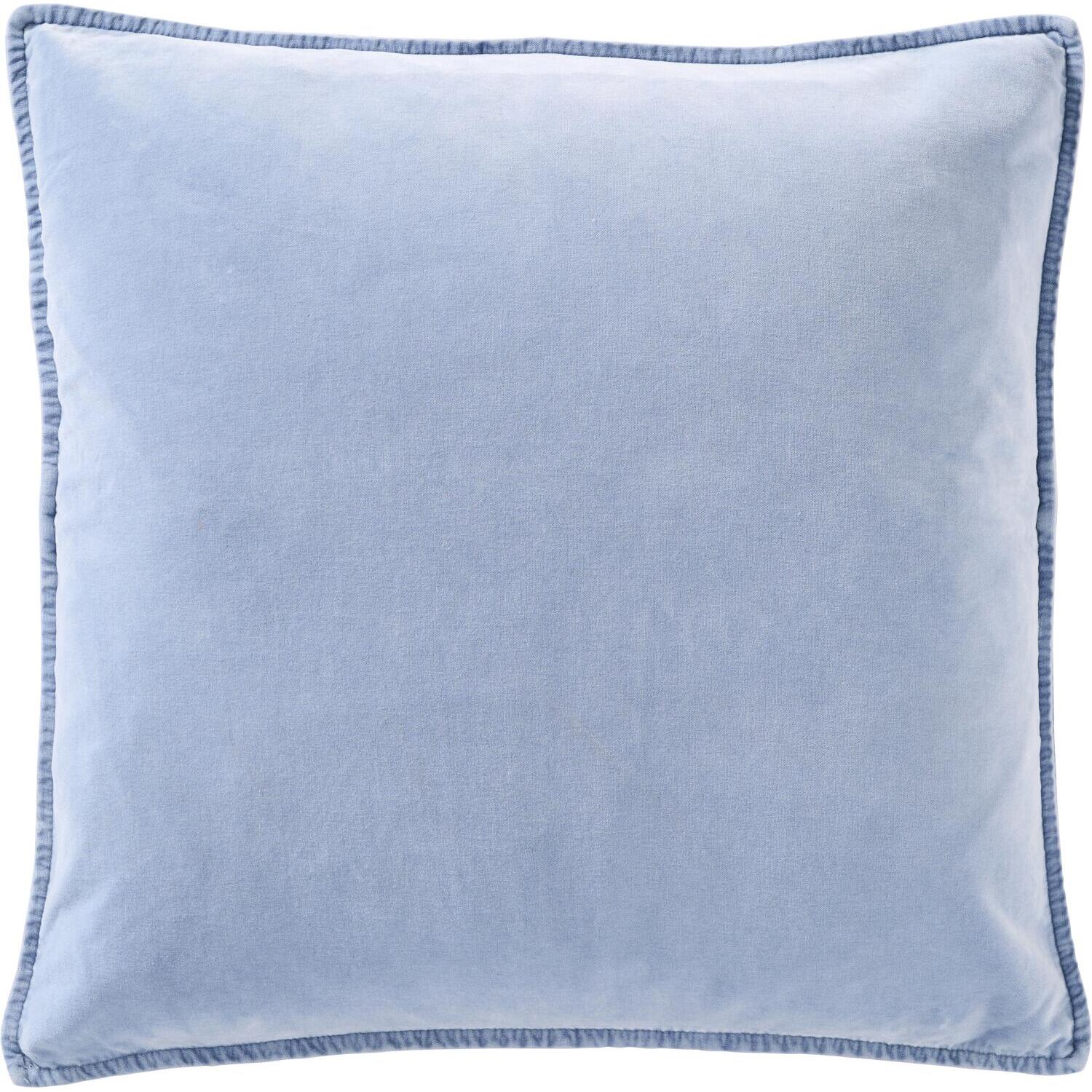 Kissenbezug Velours - 52x52 cm (Cornflower)