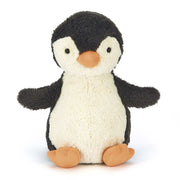 Kuscheltier Pinguin "Peanut" - 12 cm (Weiß/Grau) Jellycat