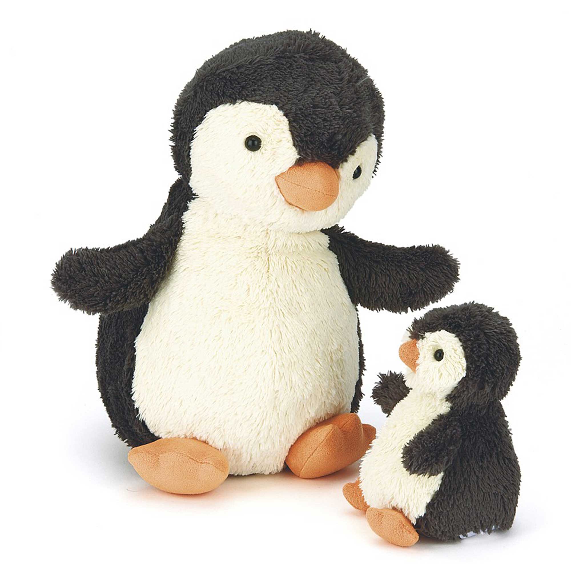 Kuscheltier Pinguin "Peanut" - 24 cm (Weiß/Grau)
