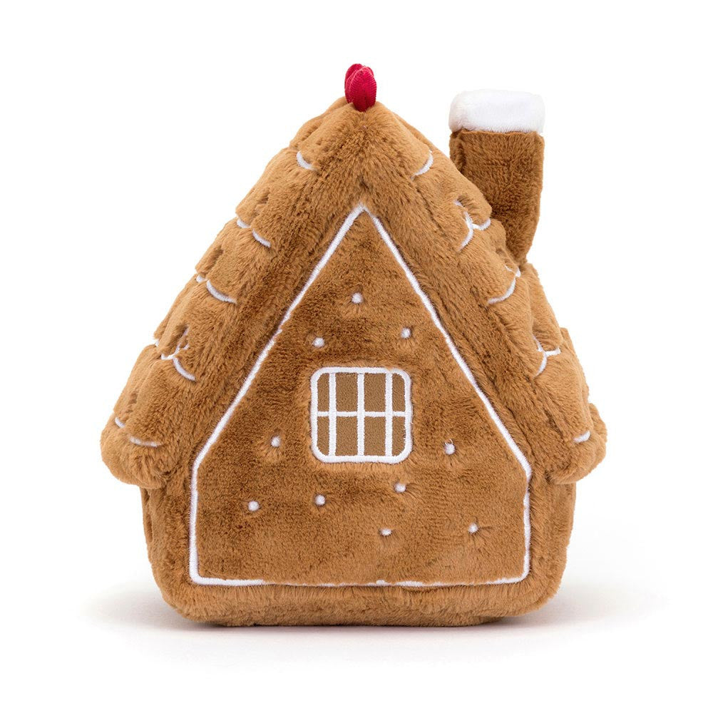 Kuscheltier Lebkuchenhaus "Amuseable" - 22 cm (Braun)
