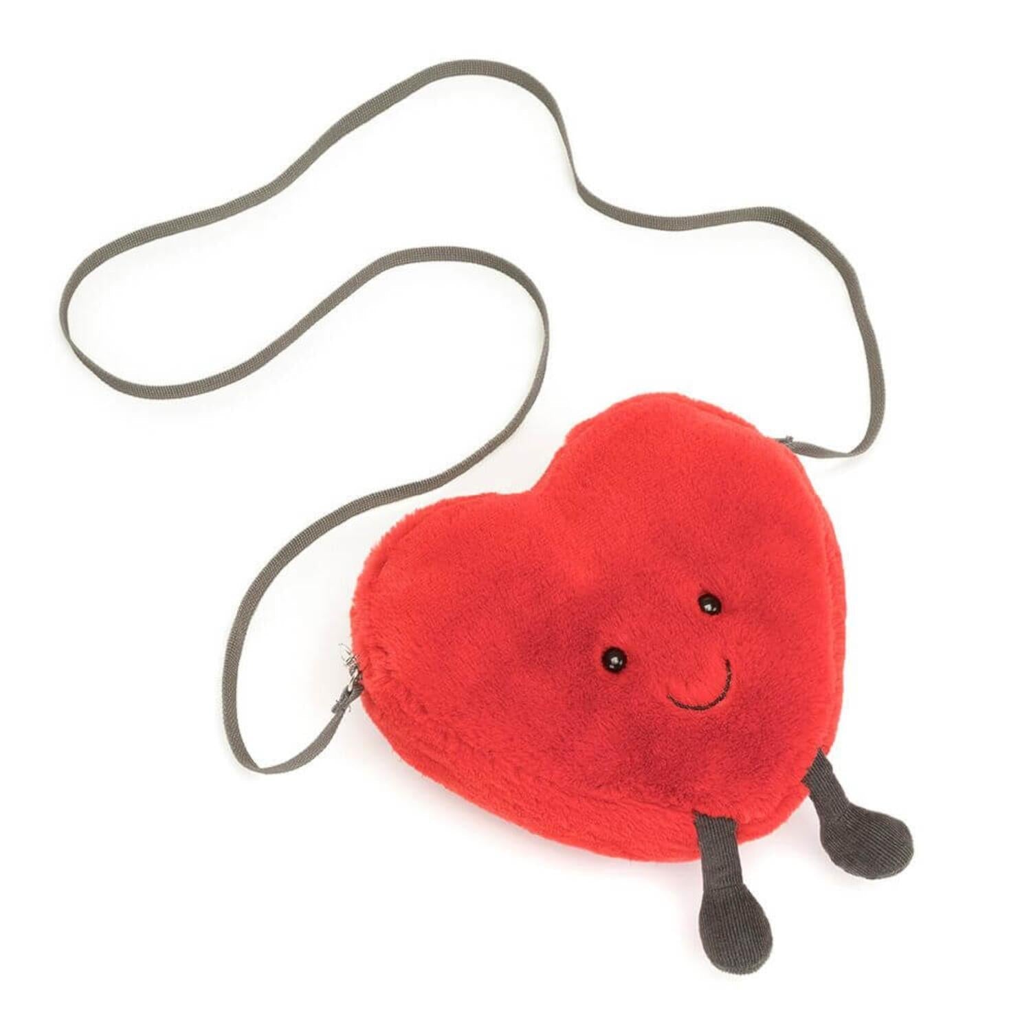 Tasche Herz "Amuseable" - 18 cm (Rot) Jellycat