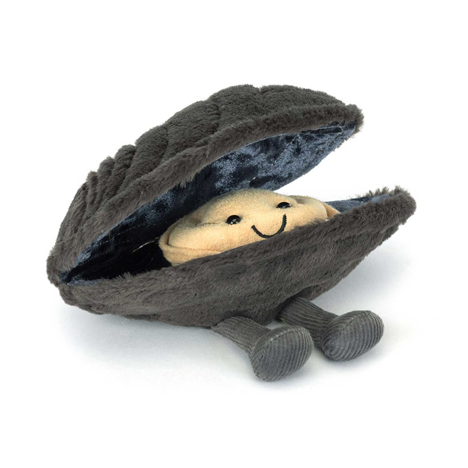 Kuscheltier Muschel "Amuseables - Michelle" - 17 cm (Blau)