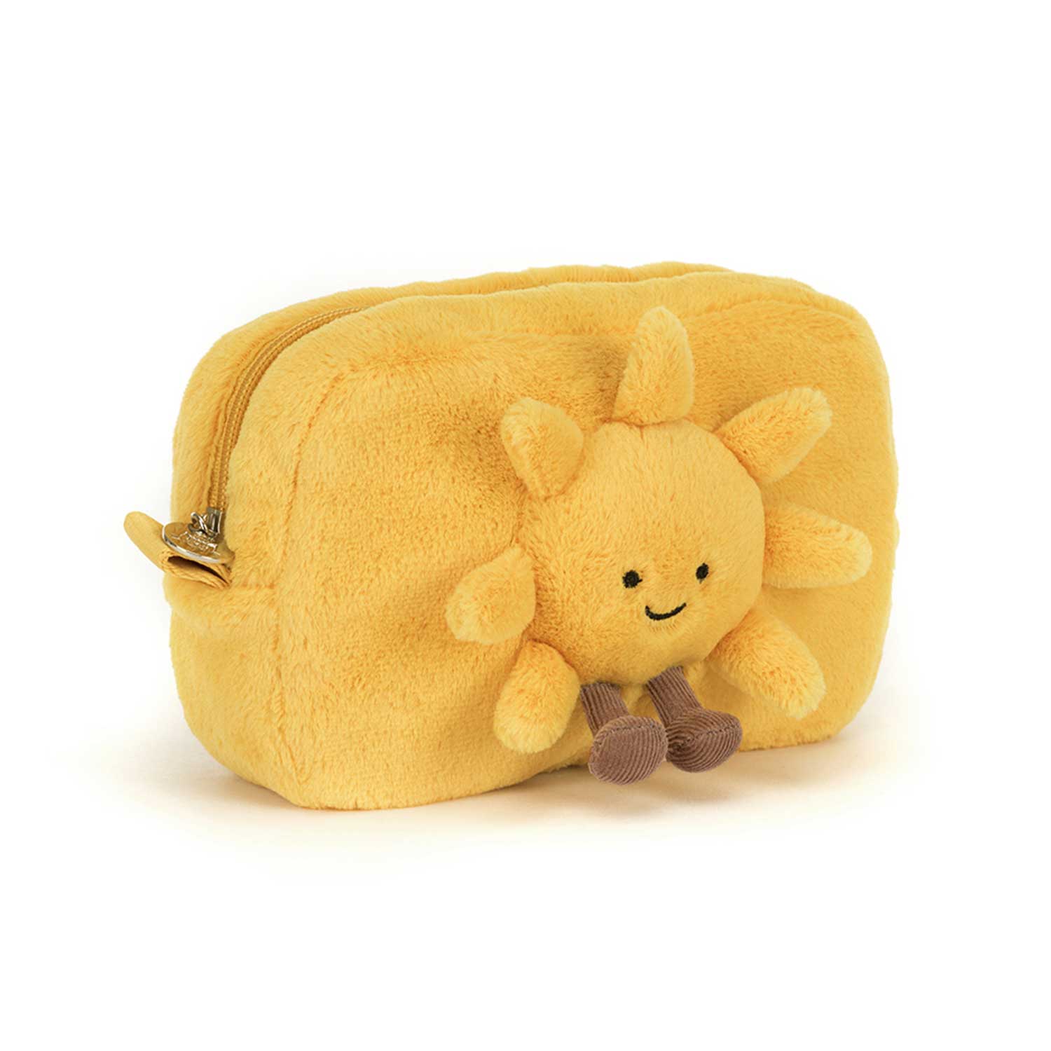 Mäppchen "Amuseables - Sun" - 19 cm (Gelb) Jellycat