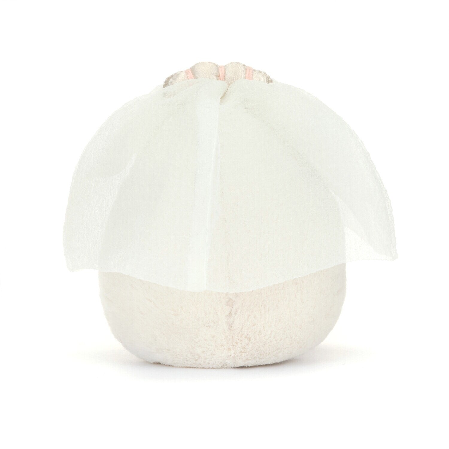 Kuscheltier gekochtes Ei Amuseable "Braut" - 14 cm (Weiß/Gelb) Jellycat