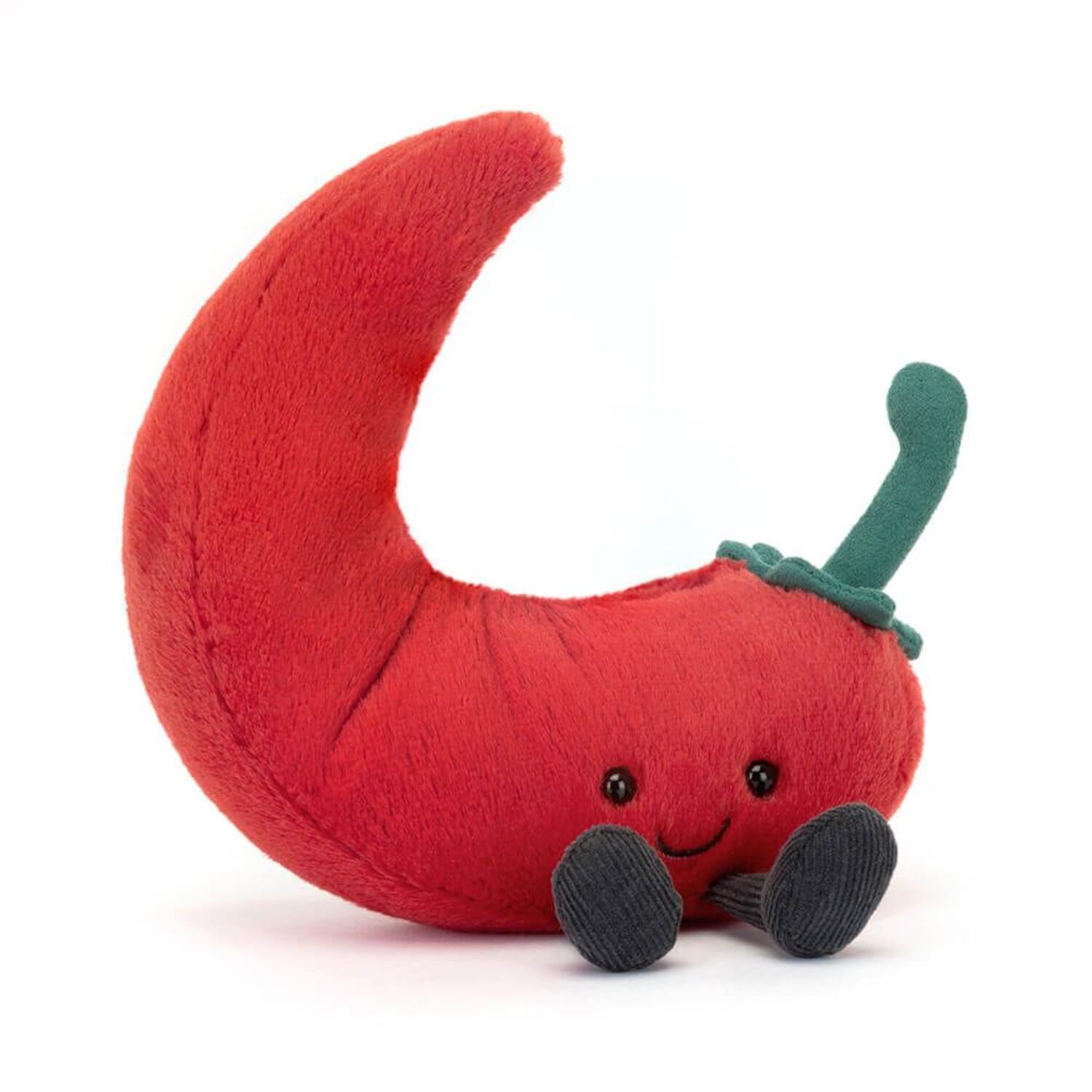 Kuscheltier Chilischote "Amuseable" - 17 cm (Rot)