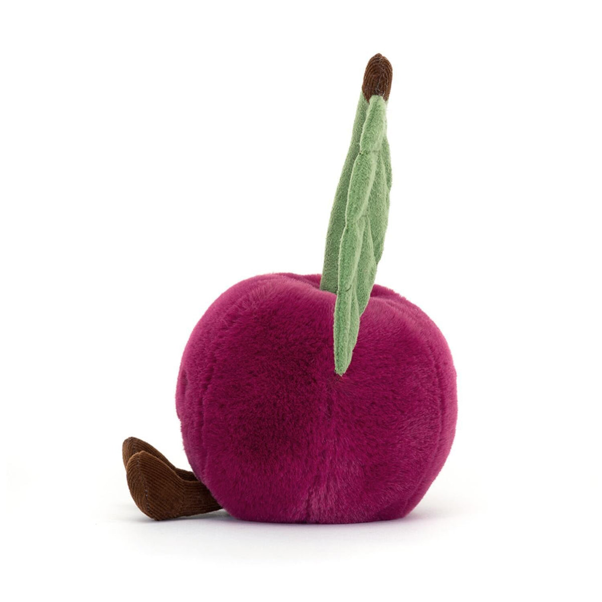 Kuscheltier Kirsche "Amuseables" - 12 cm (Magenta/Grün)