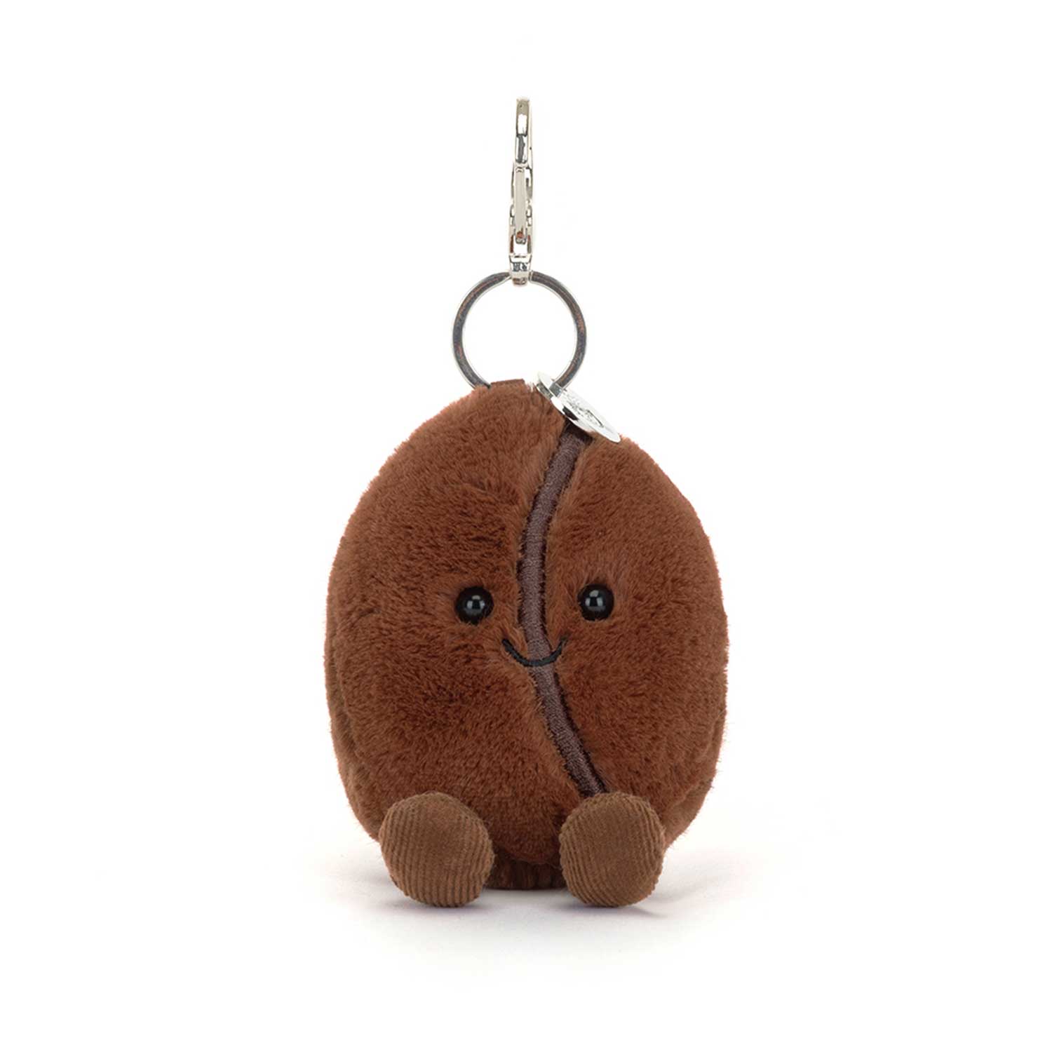 Taschenanhänger Kaffeebohne "Amuseables" - 17 cm (Braun)