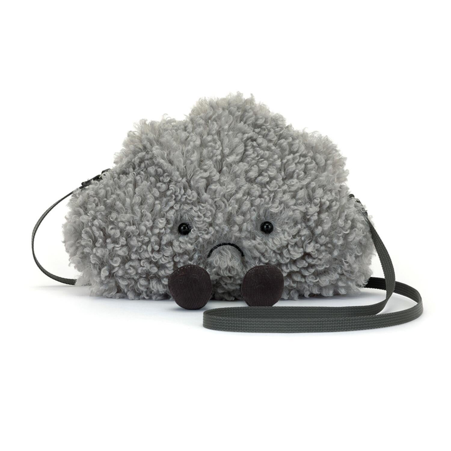 Kuscheltier Tasche "Amuseables - Storm Cloud" - 24 cm (Grau)