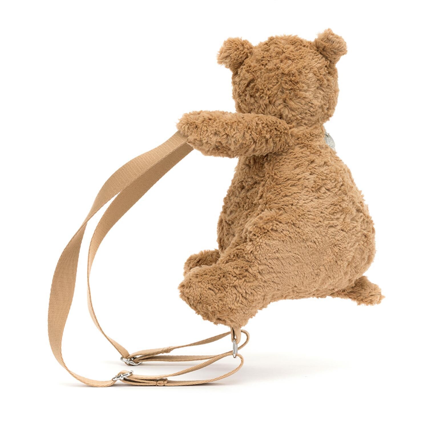 Kuscheltier Rucksack "Bartholomew Bear" - 31 cm (Braun)