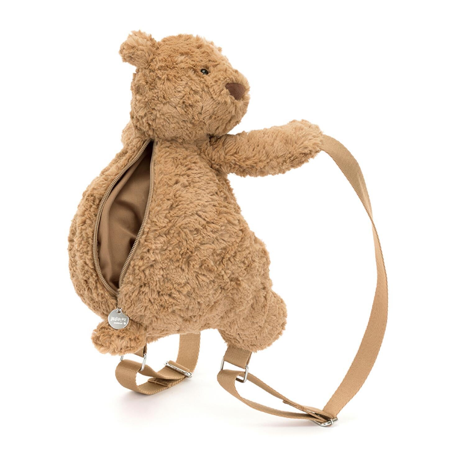 Kuscheltier Rucksack "Bartholomew Bear" - 31 cm (Braun)