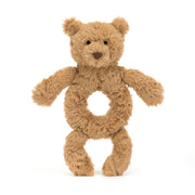 Rassel Bär "Bartholomew" - 2x8x18 cm (Braun)