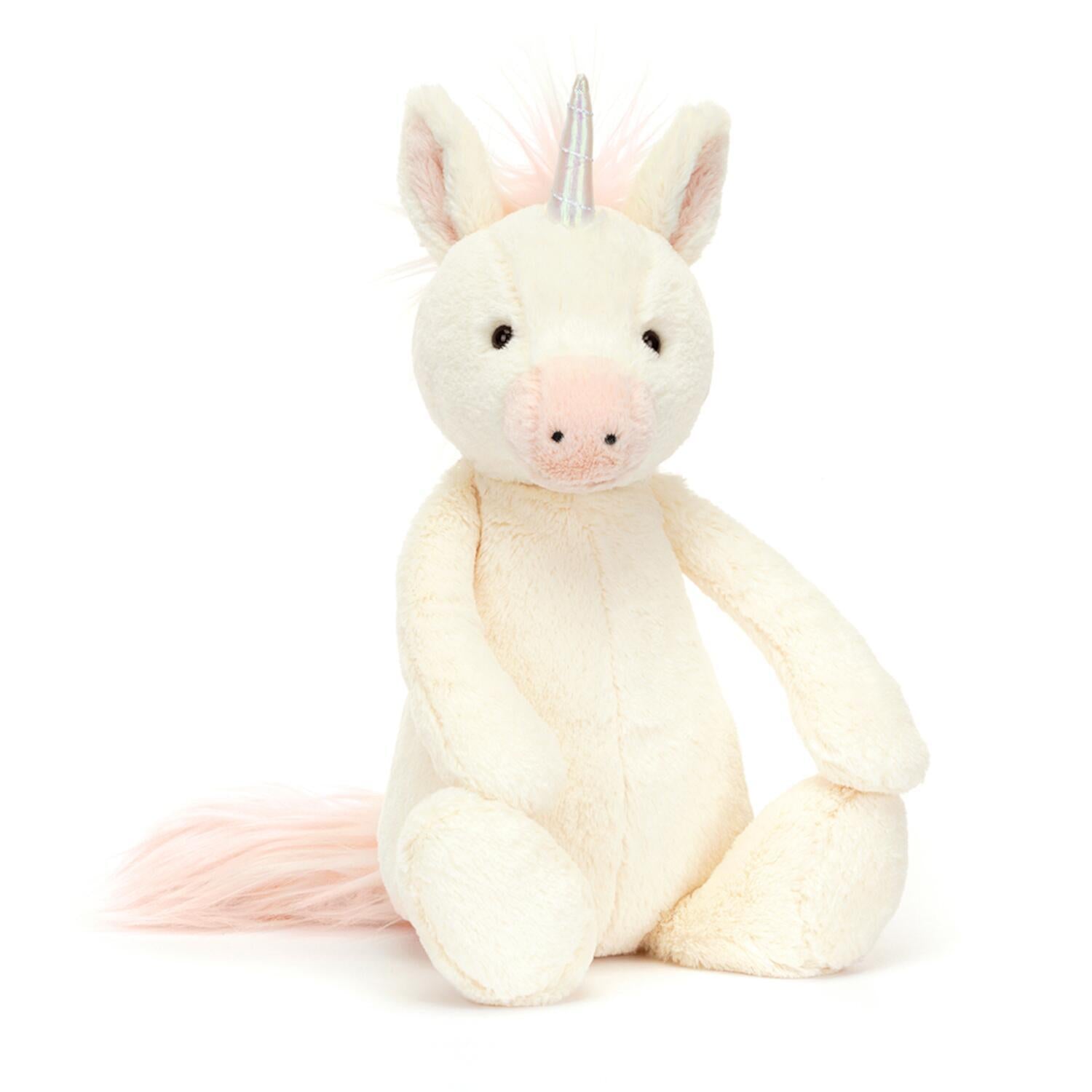 Kuscheltier Einhorn "Bashful Original" - 31 cm (Creme)