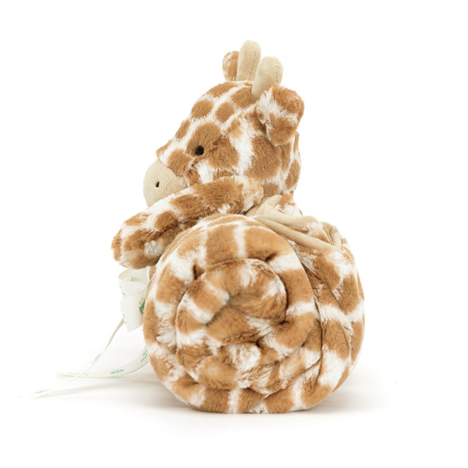 Kuscheldecke Giraffe "Bashful" - 9x70x56 cm (Braun)