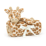 Kuscheldecke Giraffe "Bashful" - 9x70x56 cm (Braun)
