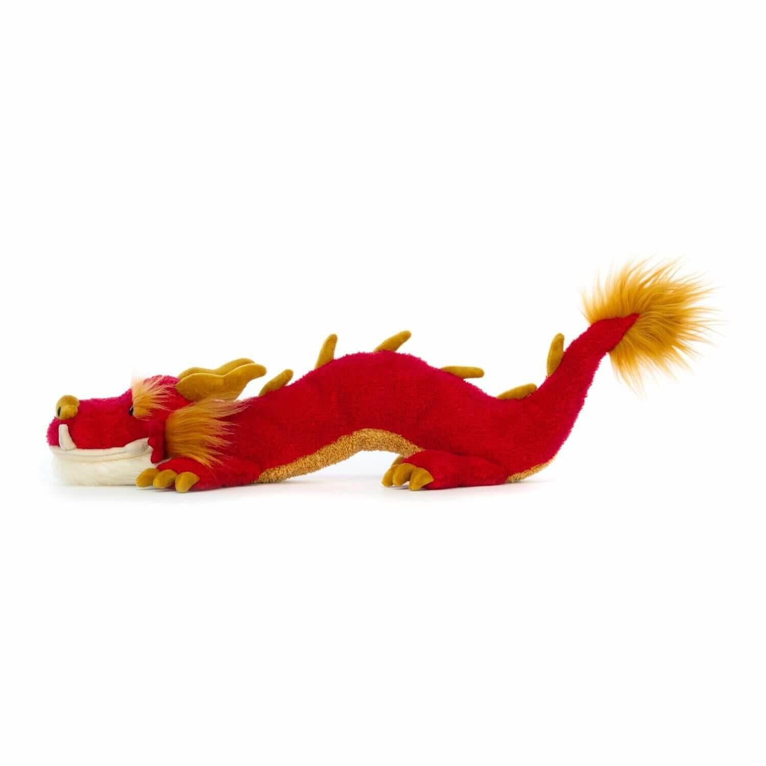 Kuscheltier Festivaldrache - 42 cm (Rot)