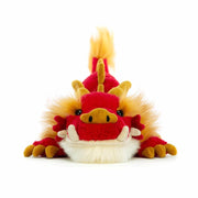 Kuscheltier Festivaldrache - 42 cm (Rot)