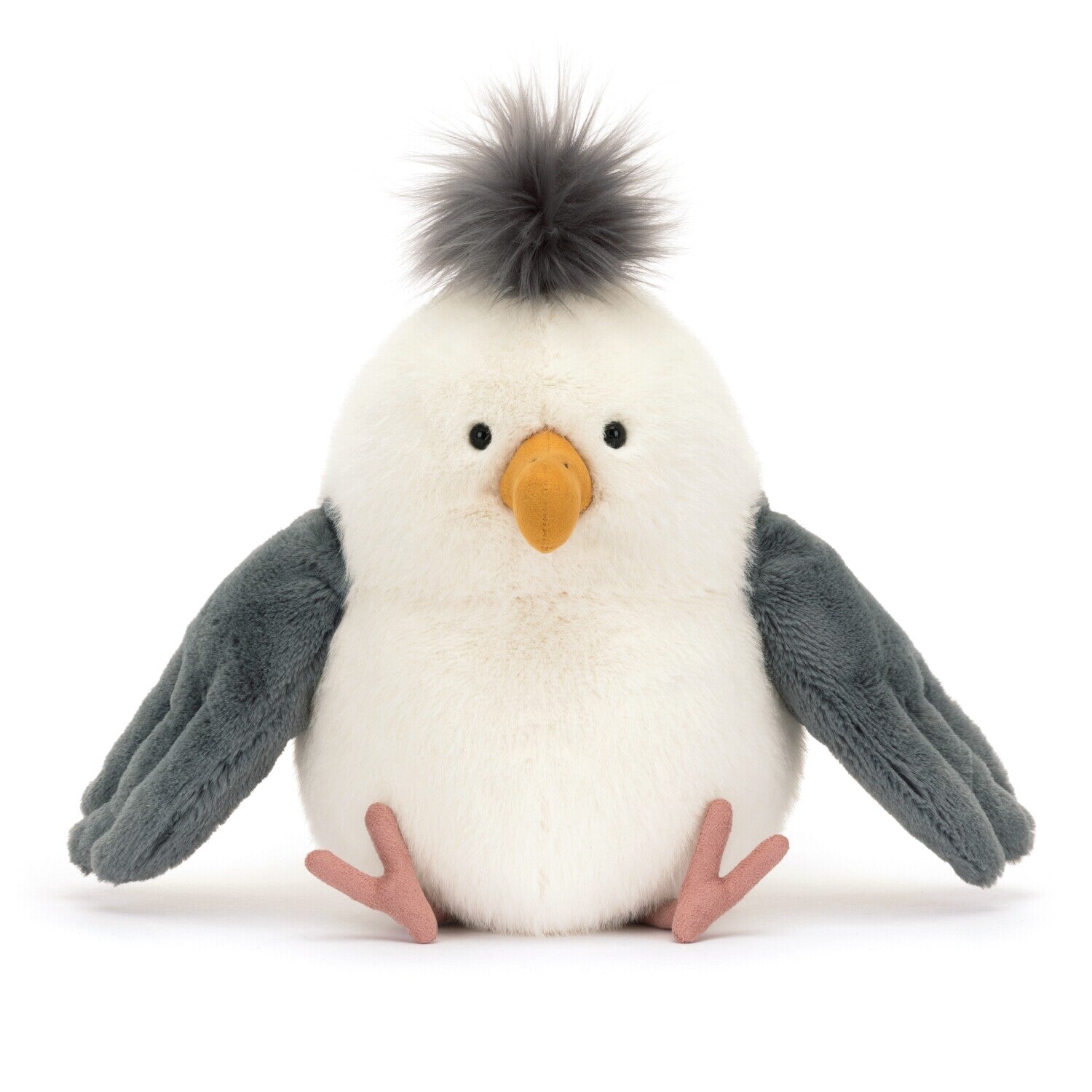 Kuscheltier Möwe "Chip" - 25 cm (Weiß/Grau) Jellycat