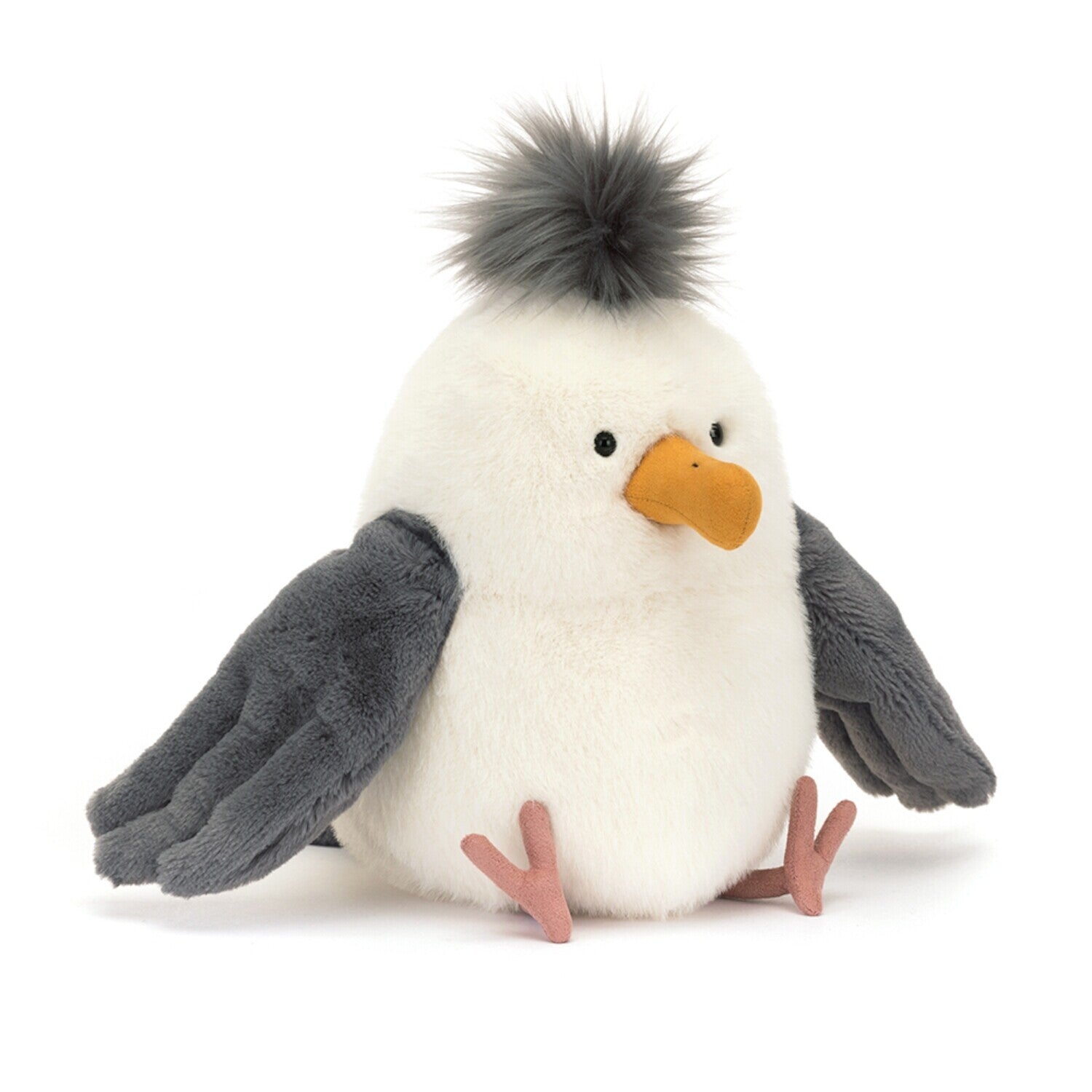 Kuscheltier Möwe "Chip" - 25 cm (Weiß/Grau) Jellycat