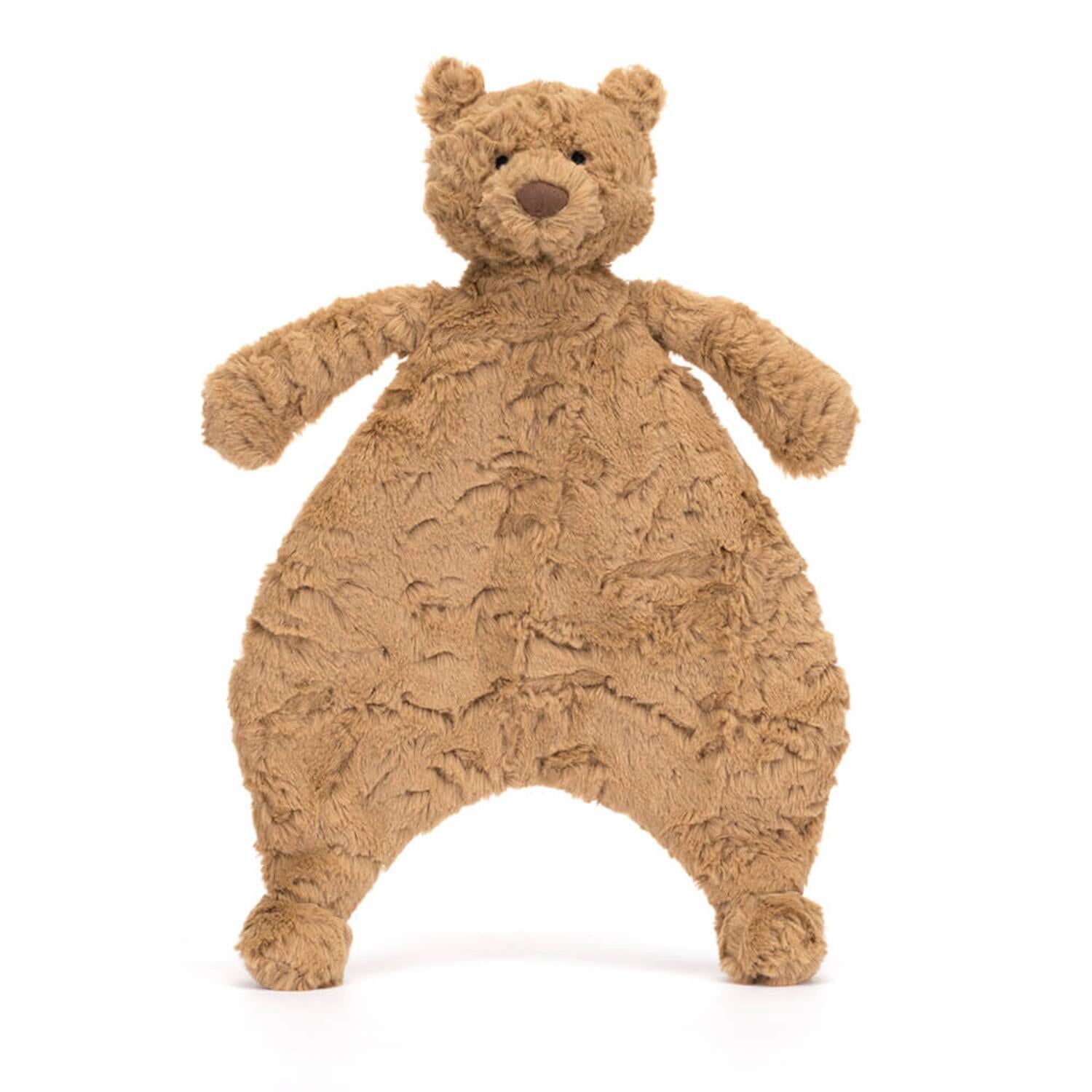 Schmusetuch Bär "Bartholomew" - 22x28 cm (Braun)
