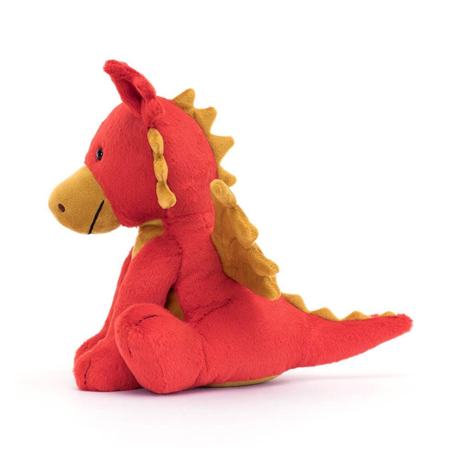 Kuscheltier Drache "Darvin" - 24 cm (Rot)