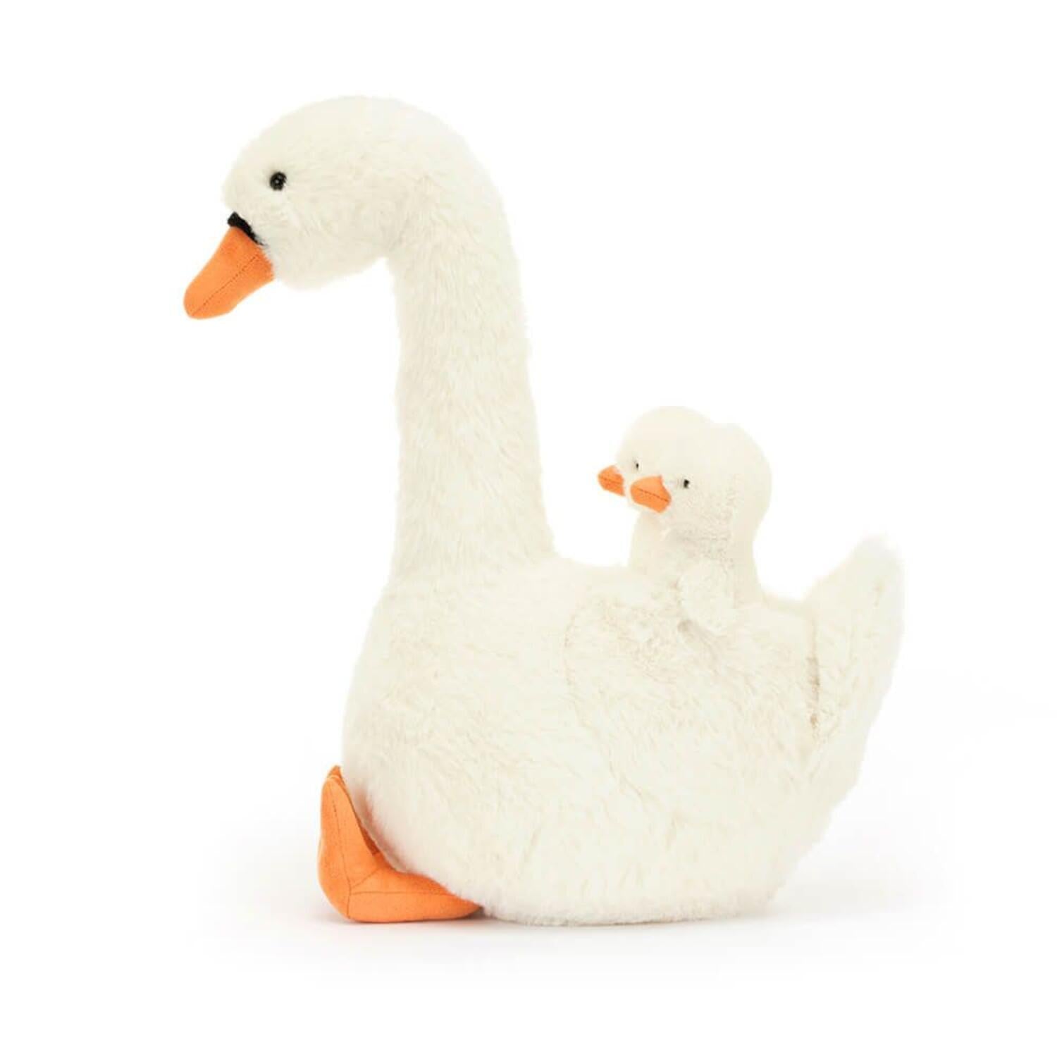 Kuscheltier "Schwan" - 39 cm (Creme)