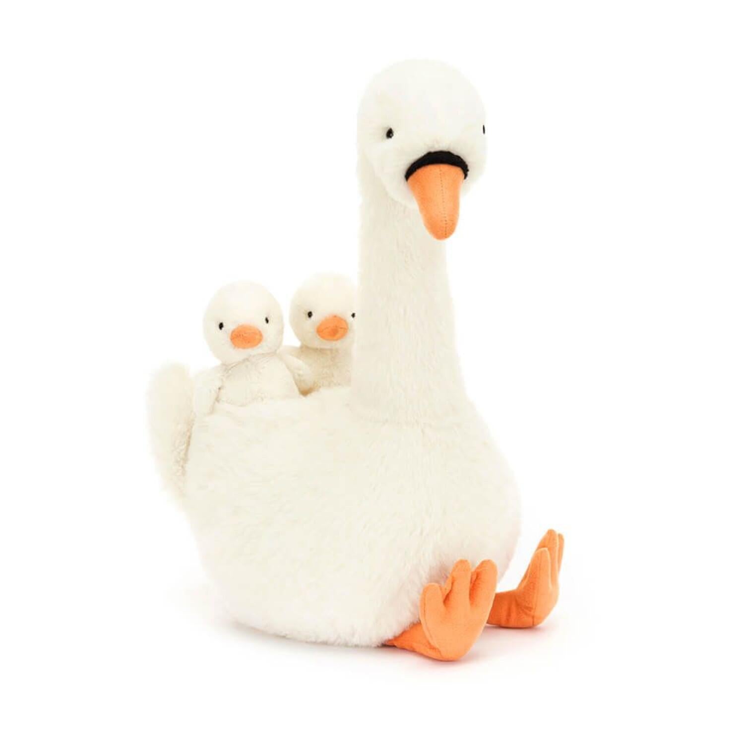 Kuscheltier "Schwan" - 39 cm (Creme)