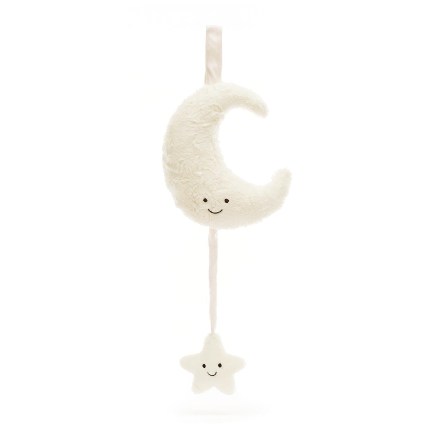 Musik-Mobile Mond "Amuseables" - 6x15x28 cm (Cream)