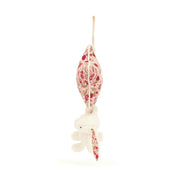 Musik-Mobile Hase "Blossom Berry" - 18 cm (Creme)